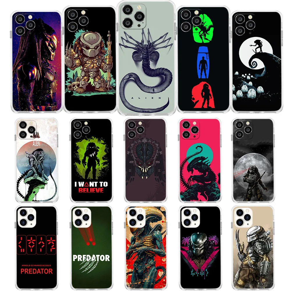 Tv-43 Predator Vs Custodia Morbida Aliena Per Lg G8 G8X V60 Thinq 5 Q61 K9 Q52 K12 Prime Max Q60 K50 Stylo6 V40 V50 V60 Velluto