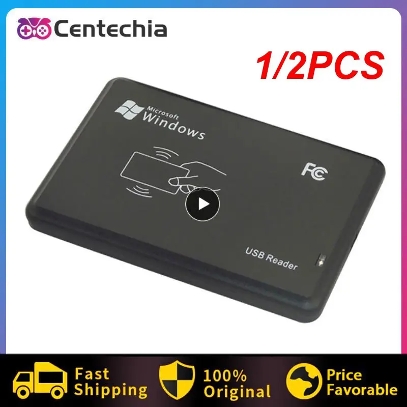 

1/2PCS IC Card Reader RFID Reader 14443 125KHz 13.56MHz 8/10 Bit Private Model Sensor Smart Card Reader With USB ID/IC Card