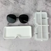 Sunglasses Tray Plaster Silicone Mold DIY Jewelry Storage Box Epoxy Mould Coaster Saucer Crystal Drop Glue Mould Home Decoration 6
