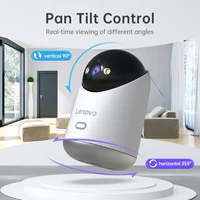 Lenovo 5MP WiFi caméra maison intelligente caméra IP intérieure couleur nuit suivi automatique sécurité CCTV Surveillance bébé moniteur 5