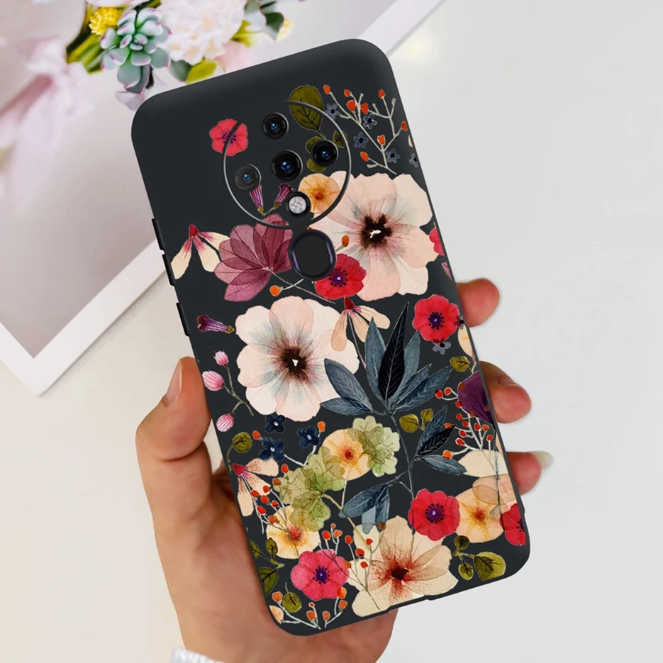 Cute Fashion Painted Soft Silicone Phone Case with Bumper 6.8