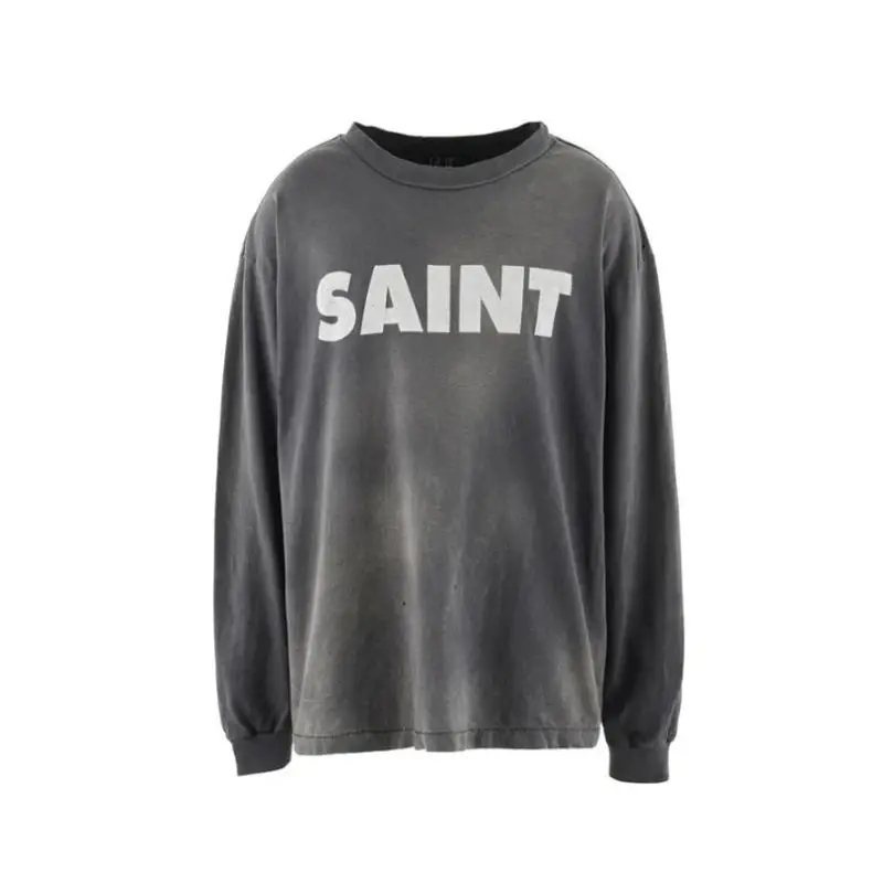 Vintage High Street New Classic Logo Printed Casual Loose Retro Japanese Street T-Shirt