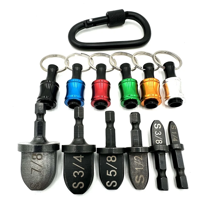 HVAC Swage Tool Air Conditioning Tool Kit Air Conditioner Copper Tube Expander Swaging Drill Bit Copper Pipe Swage