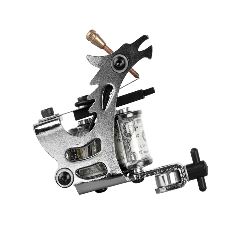 10 Wrap Coil Tattoo Machine Gun For Liner And Shader Beginner Beauty Care Tool Tattoo Body Art Machine Supplies tattoo supplies