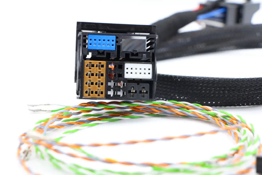 High-quality MIB2 866A navigation split radio update installation Golf 7 MK7 Passat B8 adapter cable harness