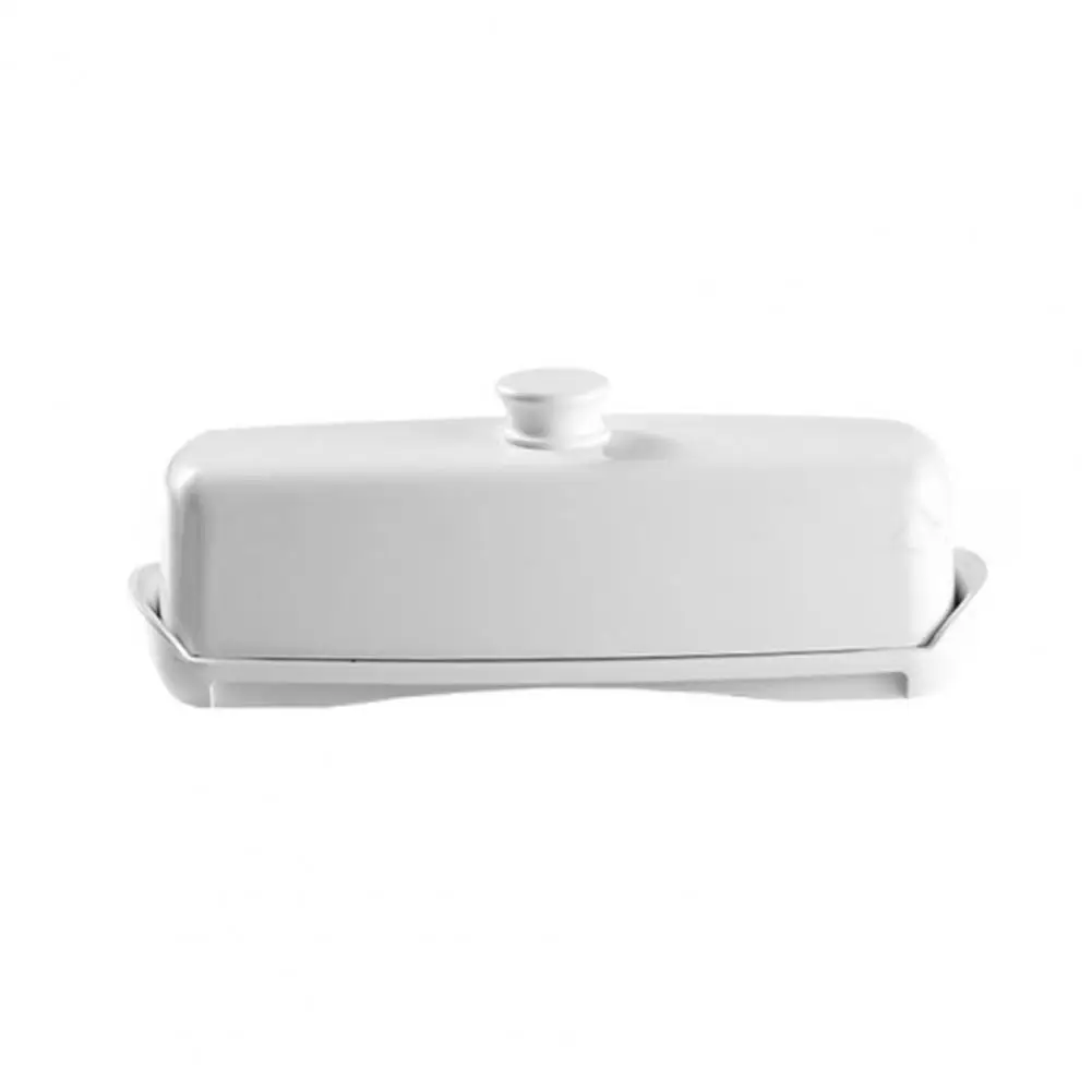 Butter Keeper with Lid Butter Storage Container with Lid Easy Grip Handle Dishwasher Safe Dish for Kitchen for Home