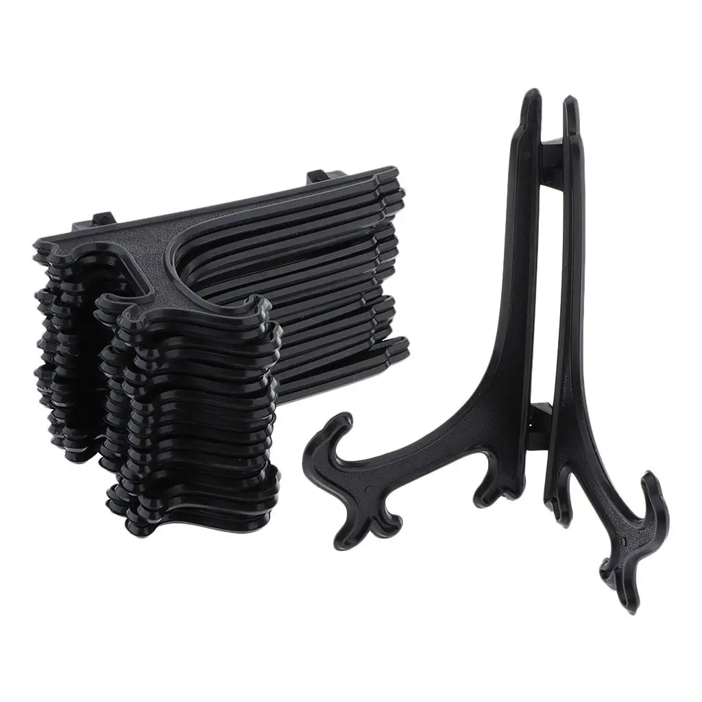 10 Pieces Plate Stand Plate Holder Books Photo Stand Holder, Made of