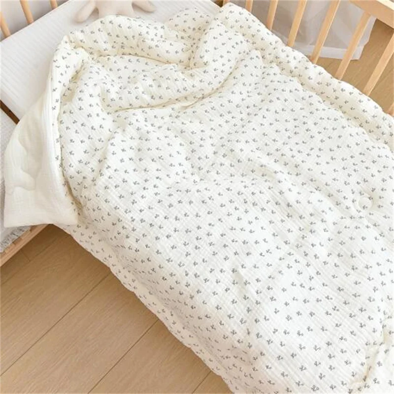 Newborn Baby Unisex Blanket Winter Cotton Knitted Infant Bed Sleeping Covers Quilts Toddler Stroller Swaddle Wrap Bedding Quilt cotton blanket,baby blanket