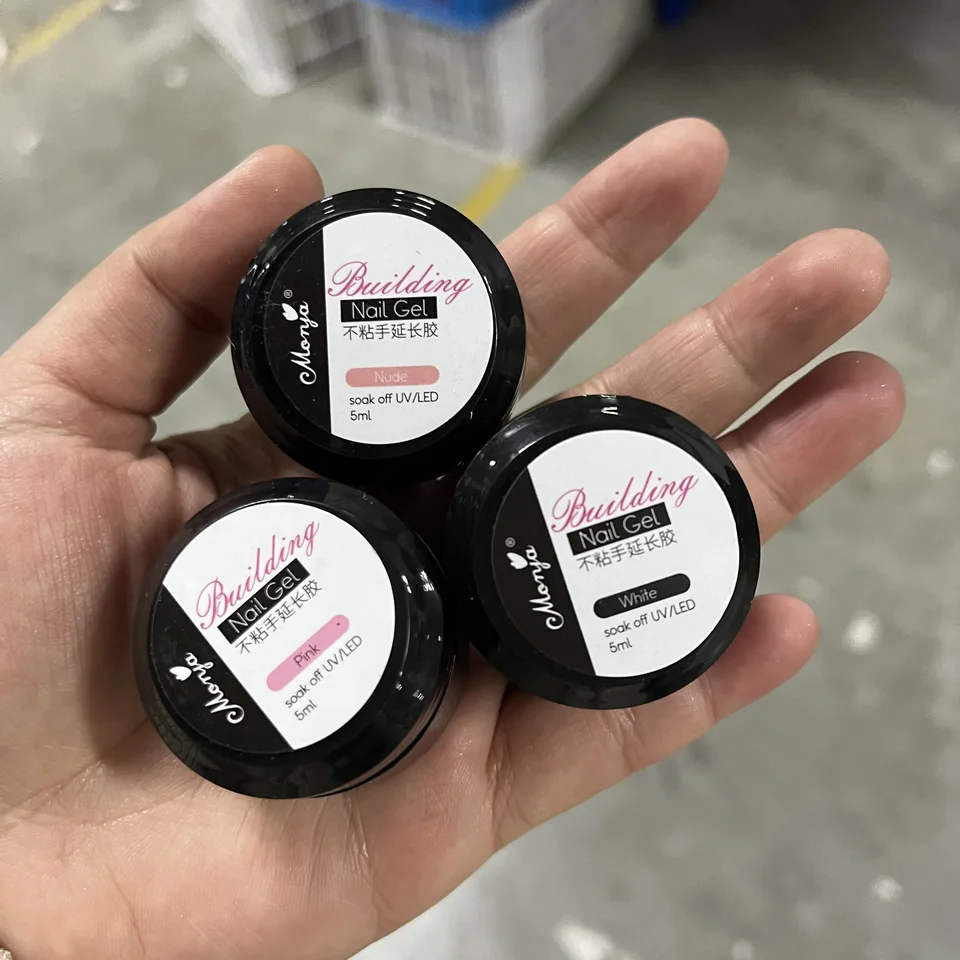 15ml Clear Non Stick Hand Extension Gel Nail Polish 3D Shaping