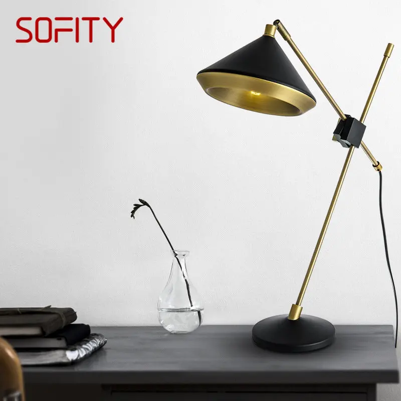 

SOFITY Contemporary Table Lamps LED Creative Simplicity Fashion Bedside Desk Light for Home Living Room Bedroom Study