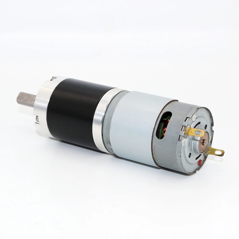 소형 유성 기어 박스, DC 감속 모터, 속도 조절, 저소음 소형 모터, Envio Grats, 28mm, 385, 24V