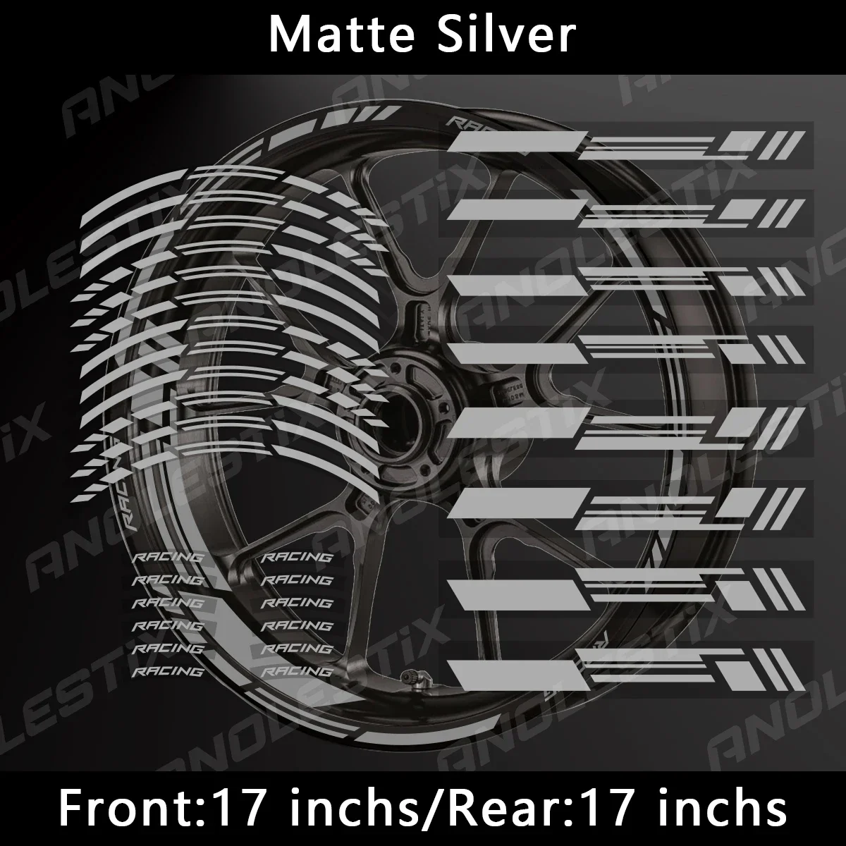 STRIKER FORTI STEP KIT Yamaha `21〜 MT-09/SP、`22〜 XSR900、`24 XSR900GP -  ストライカーオンラインショップ セット オートバイホイールハブ反射ステッカー ナイトストライプに適合するヤマハ MT09 MT-09 MT 09 ホイールハブステッ