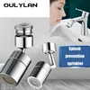 720 Degrees Universal Splash Filter Faucet Spray Head Anti Splash Filter Faucet Movable Kitchen Tap Water Saving Nozzle Sprayer 1
