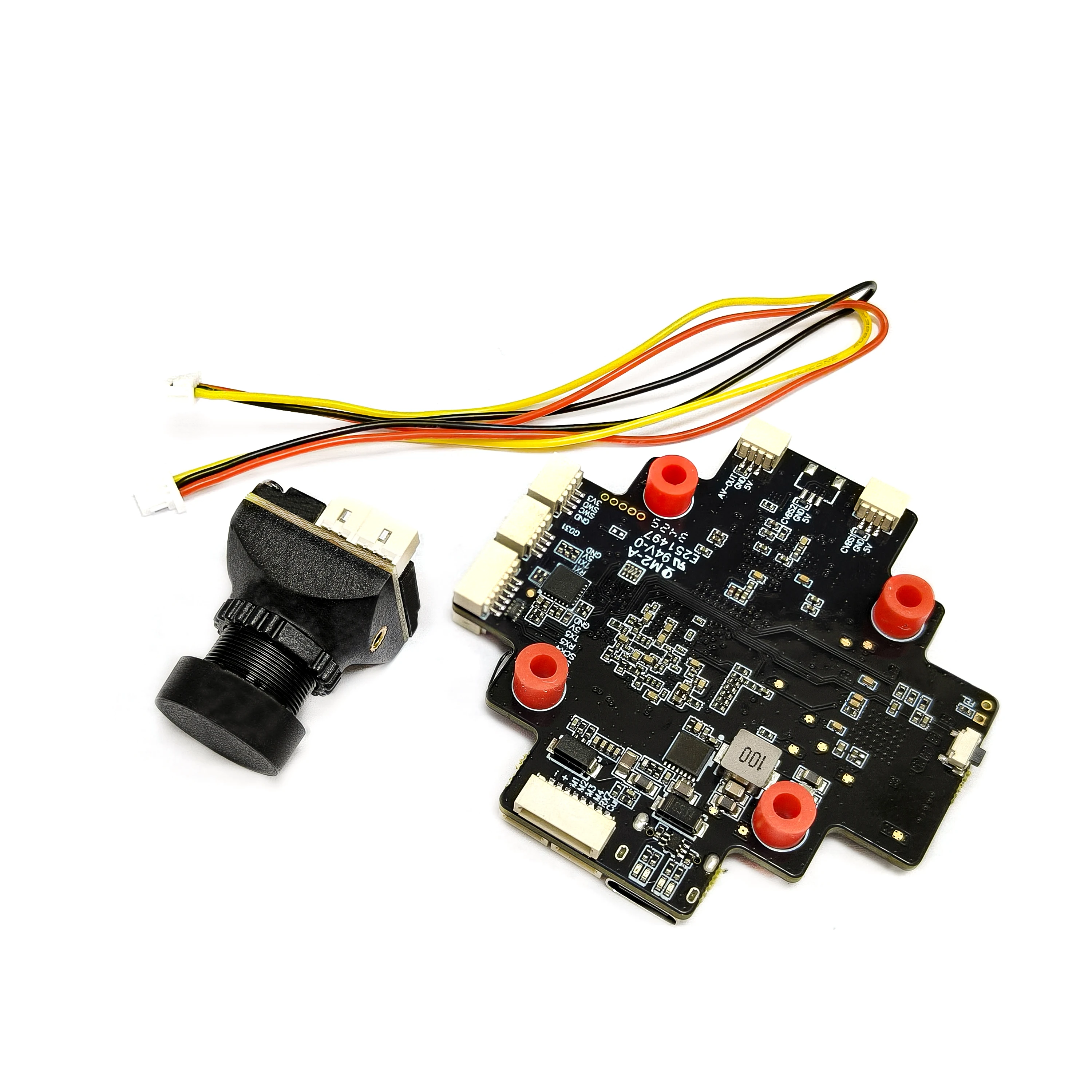 Caméra FPV B20 avec contrôleur de vol AI-FC-1 – Pilotage terminal intelligent pour drone RC, vue de face