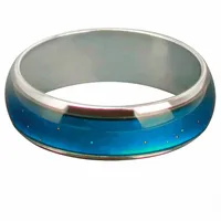 Cool Men Women's Changing Color Mood Rings Feeling Emotion Temperature Ring Wide 6mm Smart Jewelry Funny Gifts - Image 2
