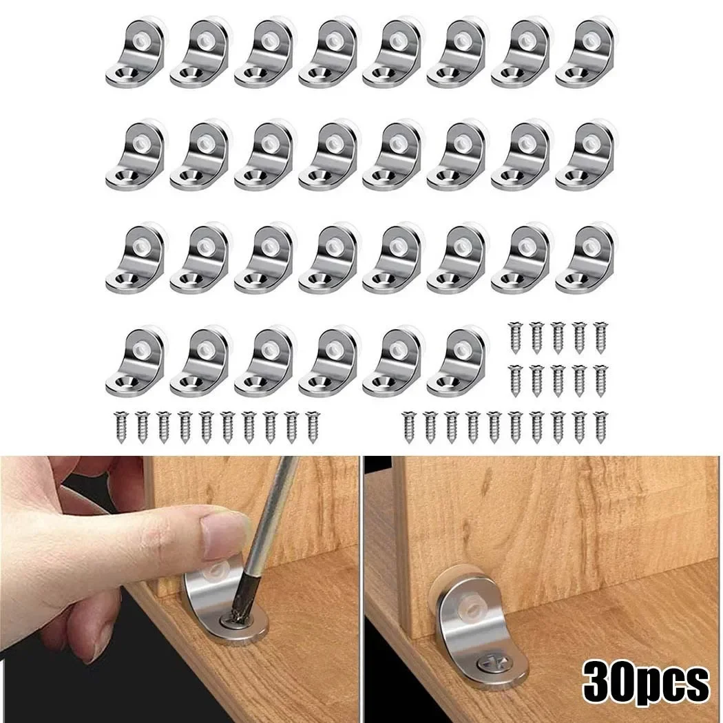 Description Picture 3 of item30PCS Shelf Support Stud Cabinet Unit Cupboard Pegs Pin Hanger  Zinc Alloy Bracket Suction Cup For Glass Shelves