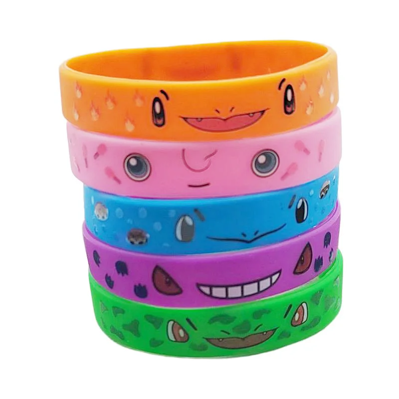 Pokemon Snap bracciali Pikachu Figurine Anime Wristband bambino Pocket Slap  Band Puzzle Toys For Boys Girls Birthday Party Gifts - AliExpress
