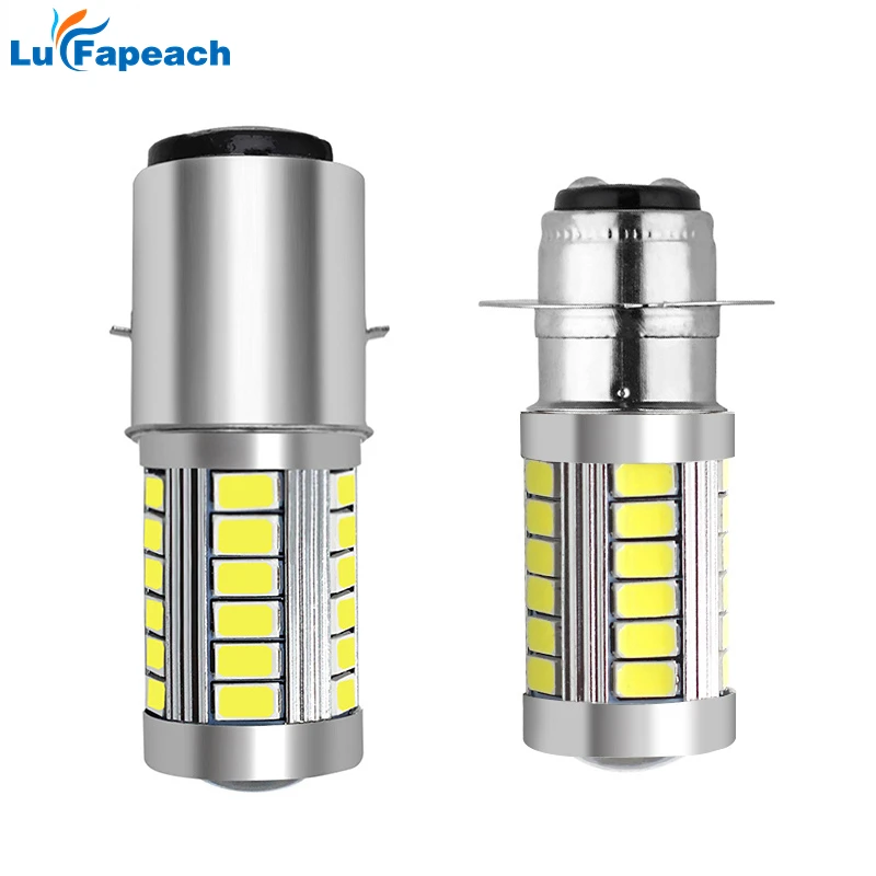 1X H6 Px15D P15D 33 Smd H6M Led Ba20D 5630 33 Led Fendinebbia Auto Moto/Motor Bike/Fari Lampadina Abbagliante/Anabbagliante 12V