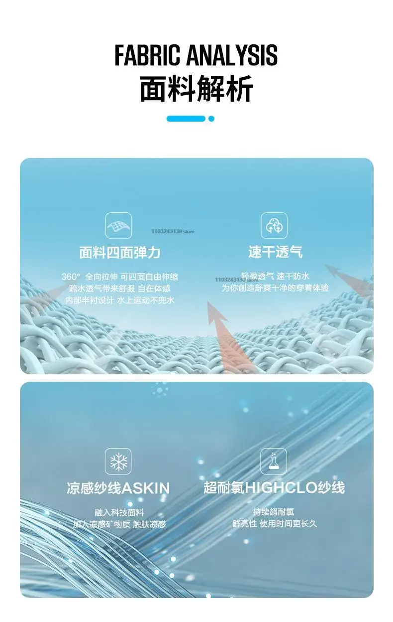 Description Picture 6 of itemWomen Scuba Diving Skin Rash Guard Swimming Snorkeling Surfing Long Sleeve Full Wetsuits Jellyfish M-2XL