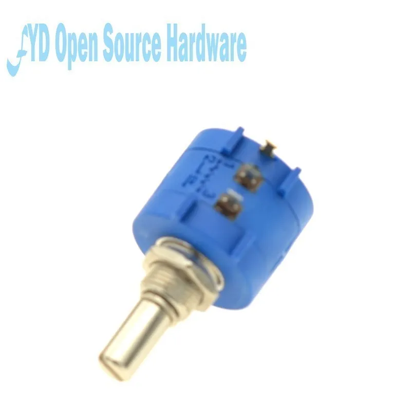 3590S Multiturn Potentiometer 1K 2K 5K 10K 20K 50K 100K 100R 200R 500R ohm Potentiometer Adjustable Resistor Multiturn Potentiometer Linear Potentiometer Rotary Potentiometer Potentiometer Kit Trimmer Potentiometer Adjustable Resistor Potentiometer Knobs Electronic Components