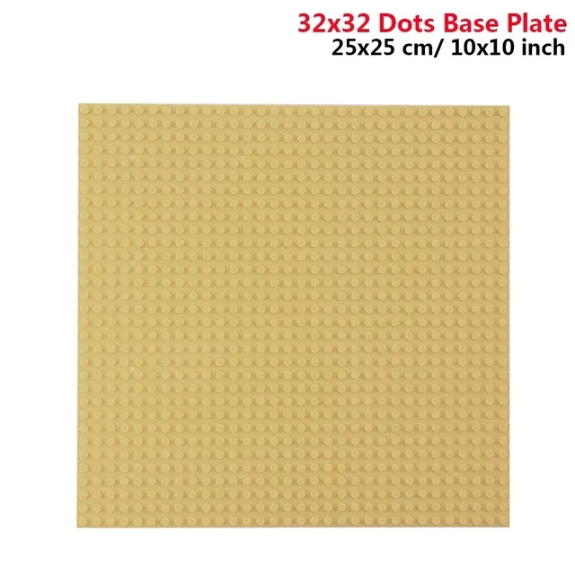 32x32 32x16 Dots Classic Building Blocks Base Plate MOC DIY Small Size Bricks Baseplate Parts for City Figures Children Toys 4