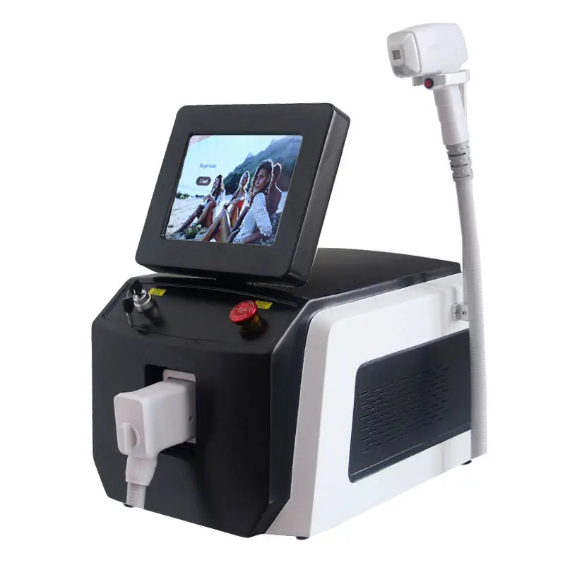 808 Diode Laser Hair Removal Professional Machine 3 Wavelength Skin Rejuvenation Machine Instrumental Permanent With LCD Handle
