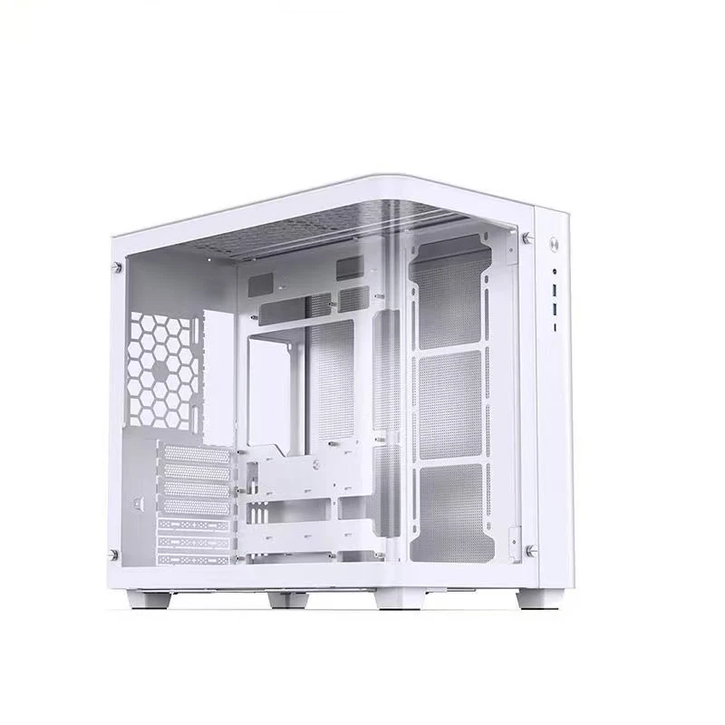 Jonsbo TK-3 curved sea view room chassis ATX side transparent back plug-in computer assembly host box 360 water cooling position