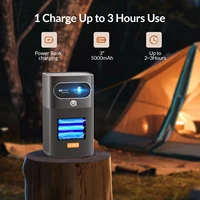 3D 4K Mini Projector Cinema Smart Android WiFi Portable 1080P Home Theater Video LED DLP Projector with Battery 2