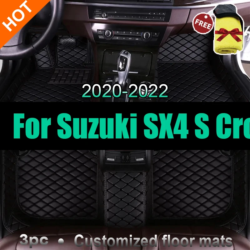 CarFloorMatsForSuzukiSX4SCross20202022AUTODropShipping