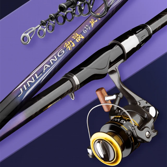 Super Hard Rock Fishing Rod Ultra Light High Carbon Power Hand Rod