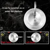 Kitchen Sink 304 Stainless Steel Round Single Groove Dish Washing Basin Thickened Sink with Kitchen Faucet Drain Accessores 4