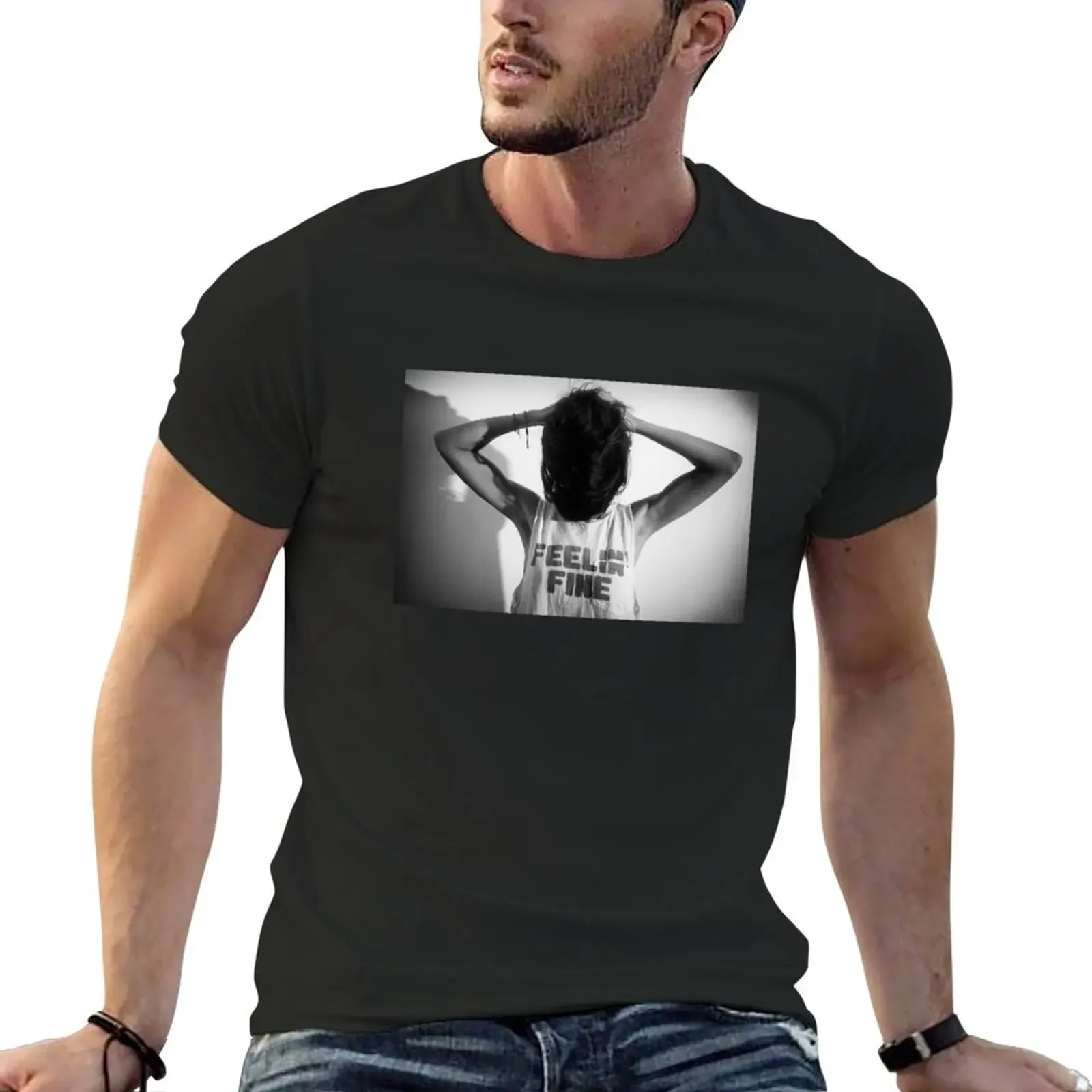 

Feelin fine, Evelyn Sosa, Backroom Art T-Shirt new edition shirts graphic tees plus sizes t shirts for men graphic