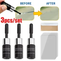 Car Glass Scratch Repair Fluid Agent Set  Windscreen Window Glass Nano Scratch Crack CrackResin Repair Agent Tools 1