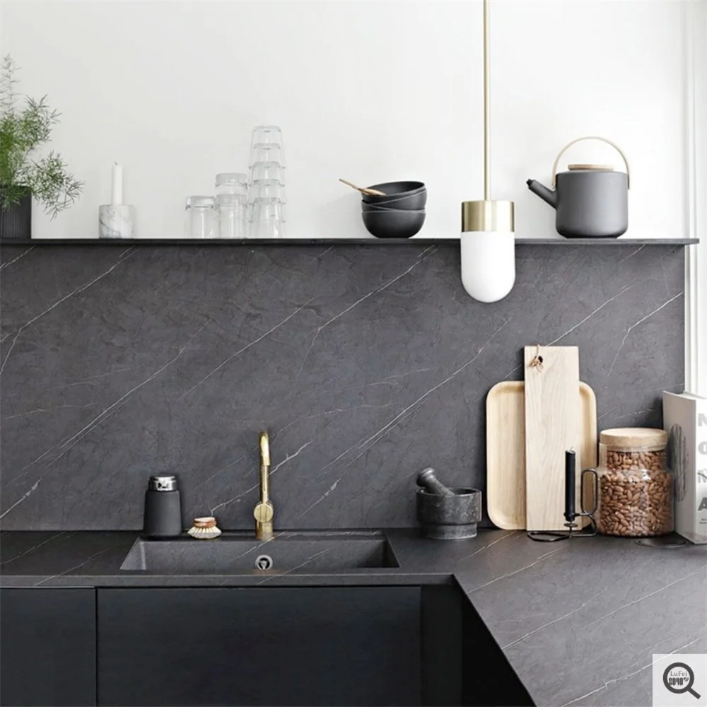 fosco cinza pedra vinil adesivos marmore 01