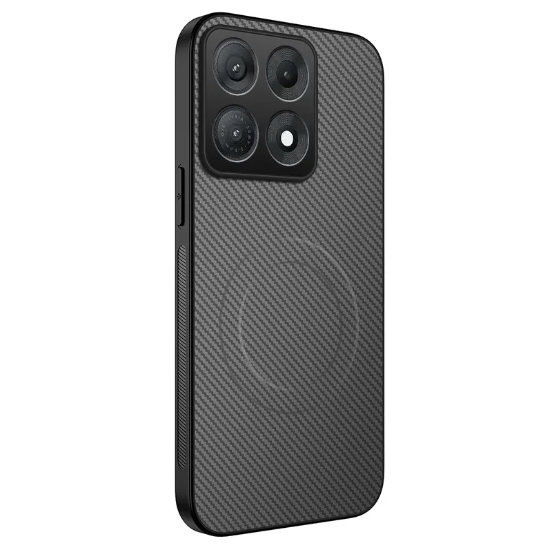 Carbon Fibre Wireless Charging Protective Phone Case with Lens Guard