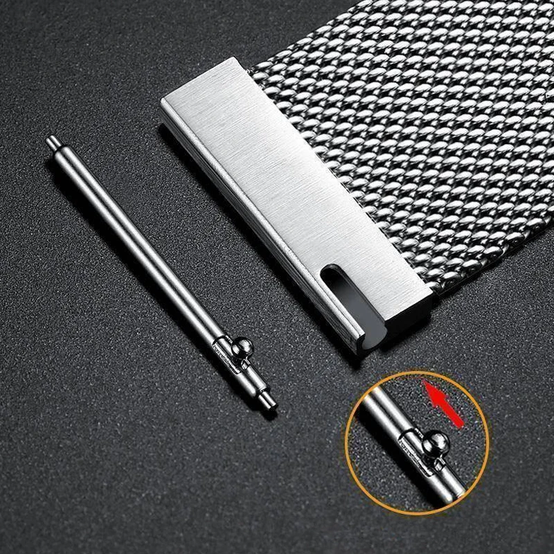 Milanese Loop Strap with Magnetic Buckle