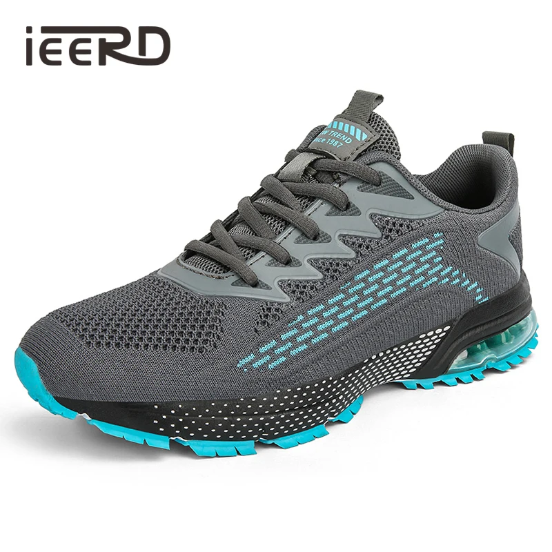 OutdoorMenRunningShoesNonSlipSneakersMenBreathableMeshSport