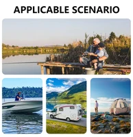 Batterie Lifepo4 12V 100Ah 200Ah pour moteur de bateau, hélice, camping-car, pêche, solaire + chargeur 10A étanche 6