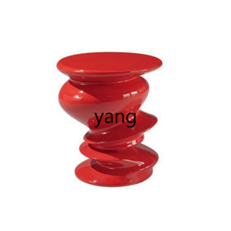

CX Modern Spiral Geometry Side Table Design Living Room Sofa Mini Corner Table