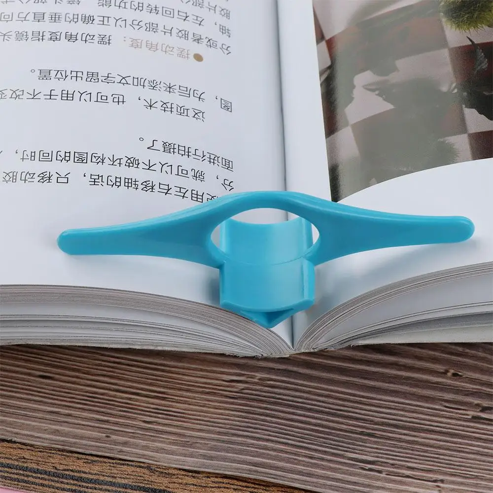 Mini Stationery Thumb Finger Ring Bookmark Books Book Holder 4