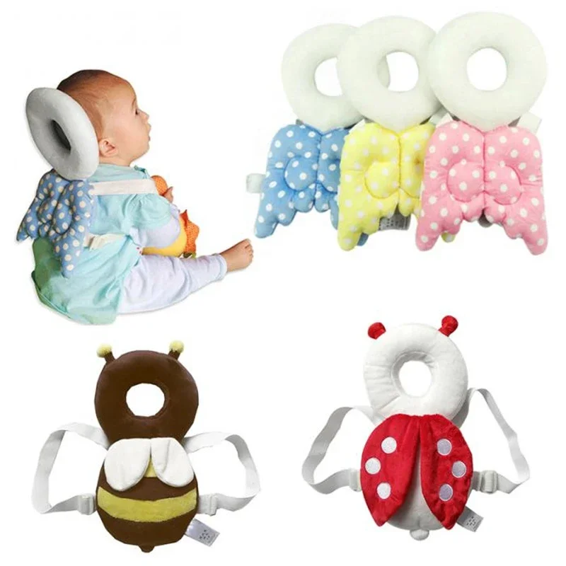 

Baby Head Care Protection Pillow Toddler Headrest Pad Neck Protector Nursing Drop Resistance Cushion Baby Bedding Backpack Mat