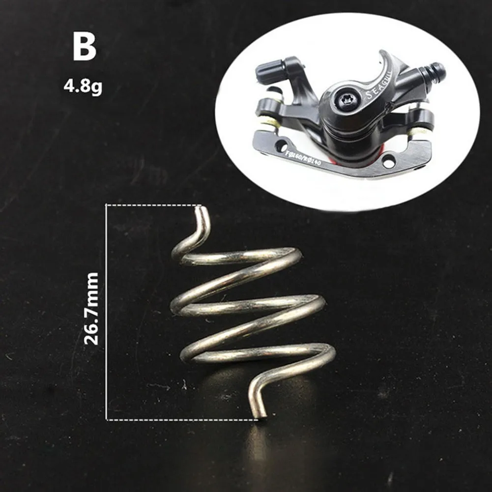 Fahrrad Scheibenbremse Feder Für BB5 BB7 Mechanische Bremssättel Stahl Fahrrad Mechanische Scheibenbremse Arm Sicherungsring Klemme Rückkehr Frühling Teil – Detail 5
