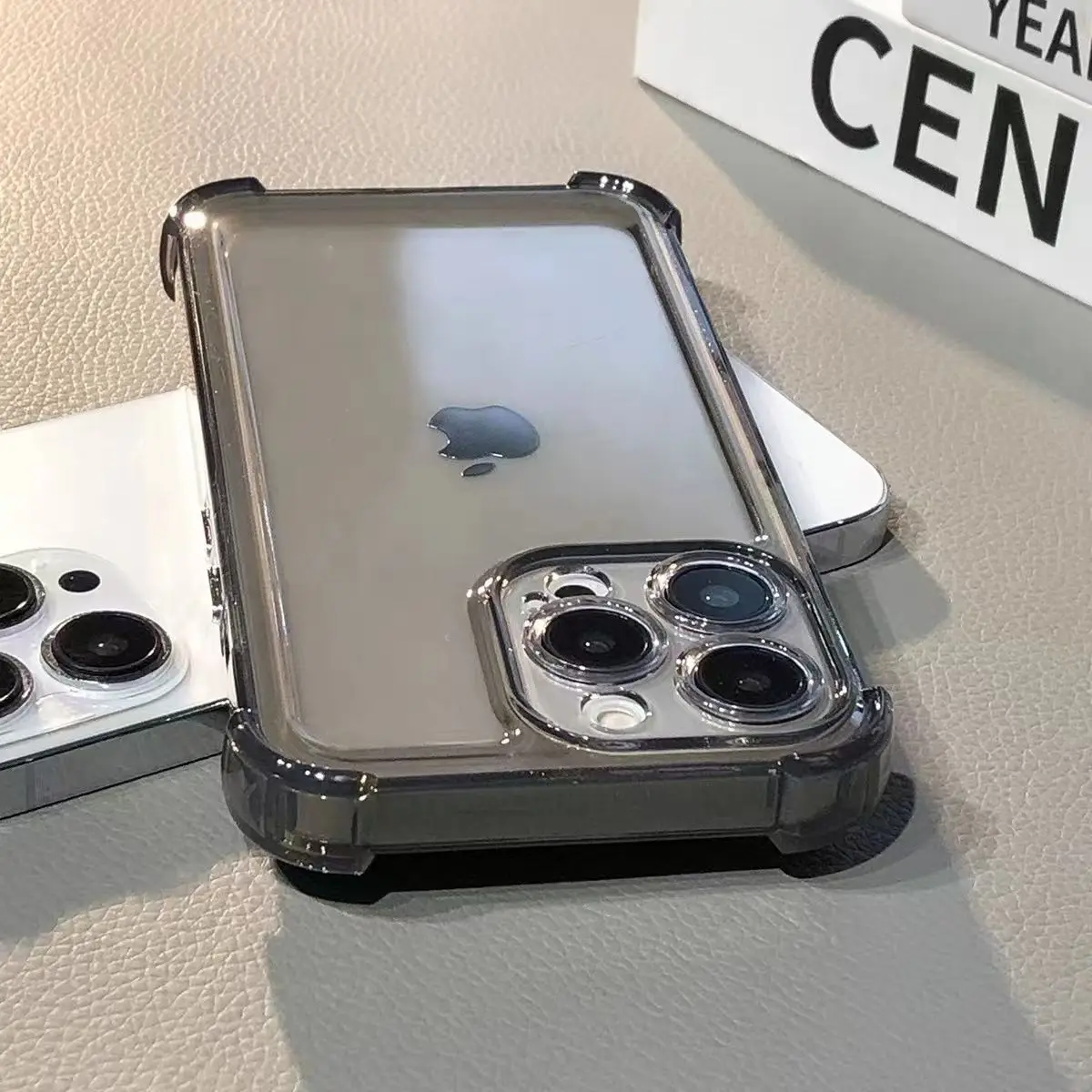 TPU Klare Folie Doppelschicht-Airbag Stoßfeste Silikon-Handyhülle für iPhone 18 17 16 Pro Max 15 14 13 12 11 XS XR 7 8 Plus Hülle – Detail 10