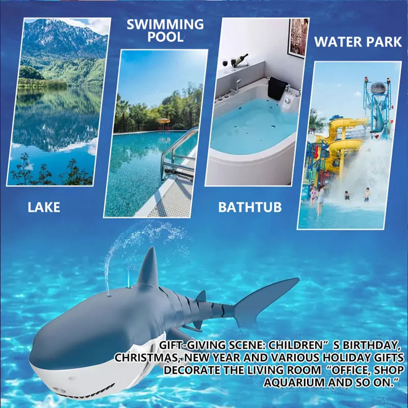 Smart Remote Controlled Boat,Shark whale Spray Water Toy,Submarine Robots Fish Electric Toys for Kids Boys baby Children,remote controlled boat,remote control submarine toys,remote control fish toys