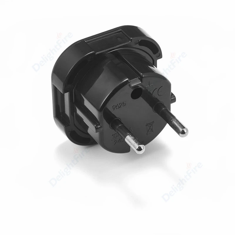 EU Plug Adapter Power Converter UK To EU Electric Adaptor 2 Pin Euro Travel Adapters Power Charger Electrical Socket Outlet plug adapter