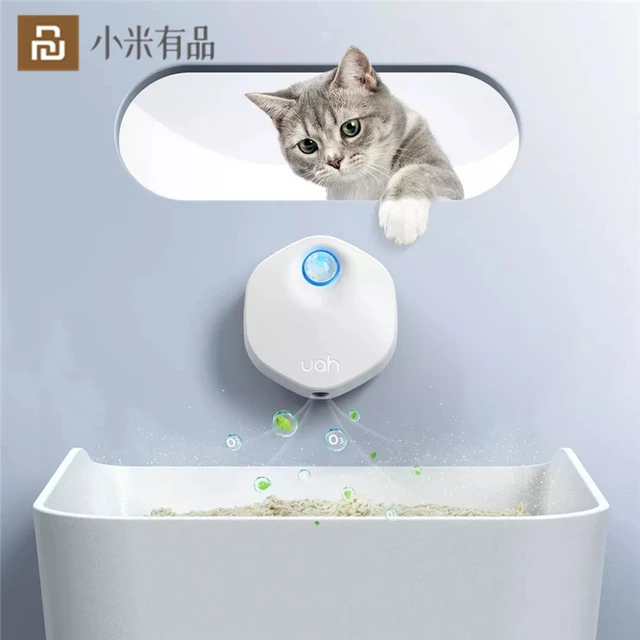 Xiaomi Intelligent Smell Air Purifier Cat Litter Box Indoor Electric Pets  Deodorant Partner Pet Odor Eliminator Tools Youpin Pet - AliExpress