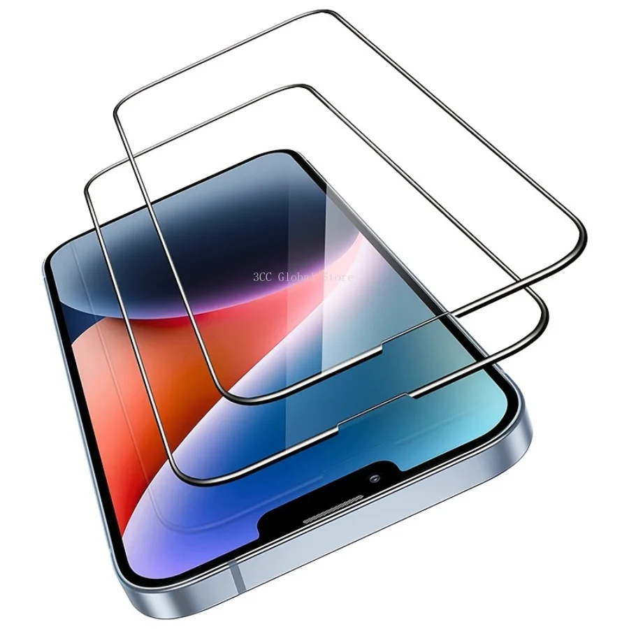 

2 шт., Защита экрана для IPhone 15, 14 Plus, 13, 12, 11 Pro Max, закаленное стекло для 11, 12 Pro Max