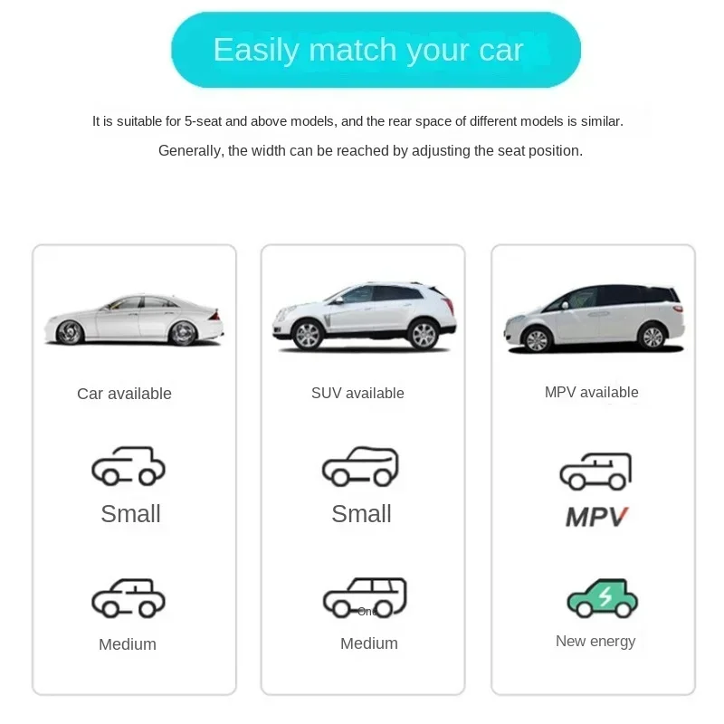 Car Bed Inflatable Seat Mattress Support Legs and Mattress Separate for Travel Outdoor Rest Comfortable&Supportive Sleeping Bed