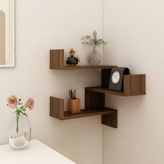 Floating Corner Shelves Bedroom  Decorative Floating Wall Shelves -  Floating Shelves - Aliexpress
