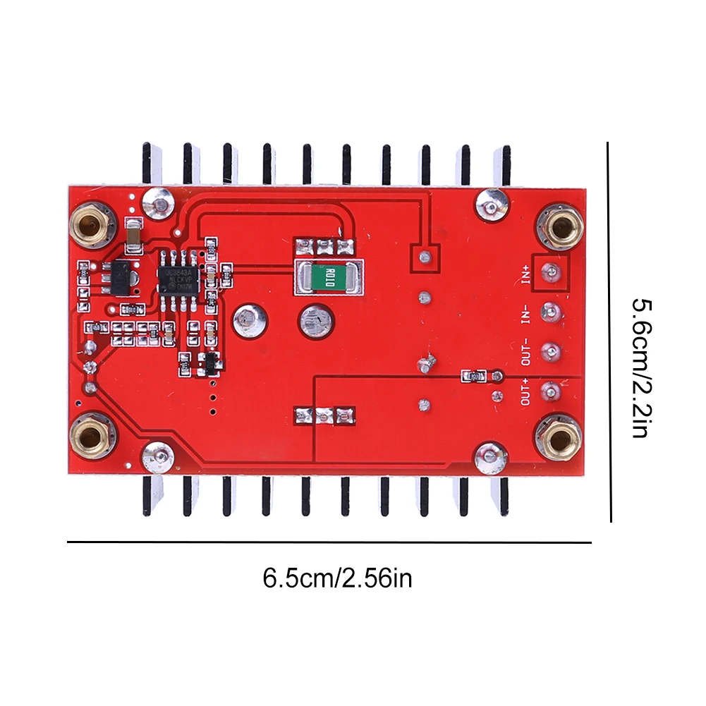 150W DC-DC 부스트 컨버터 10-32V에서 12-35V로 승압하는 전원 공급 모듈, 조절 가능한 10A 노트북 전압 충전 보드
